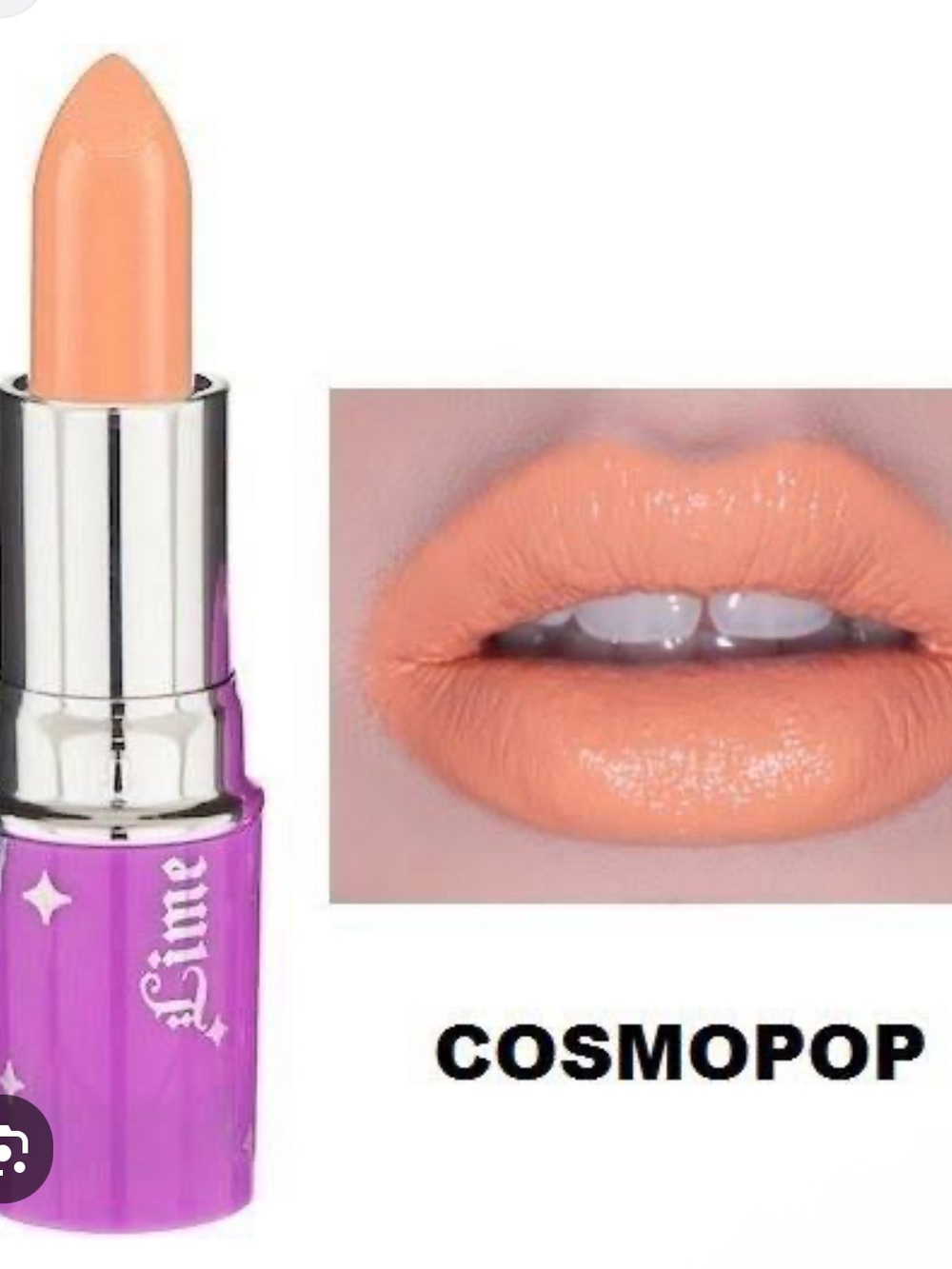 Lime Crime Lipstick in Cosmopop, Discontinued